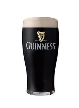 健力士啤酒杯Guinness爱尔兰黑啤精酿啤酒加厚健力士专用500ml杯