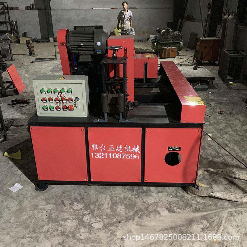 新型方管除锈喷漆一体机四面方管抛光机自动方管除锈机厂家包邮
