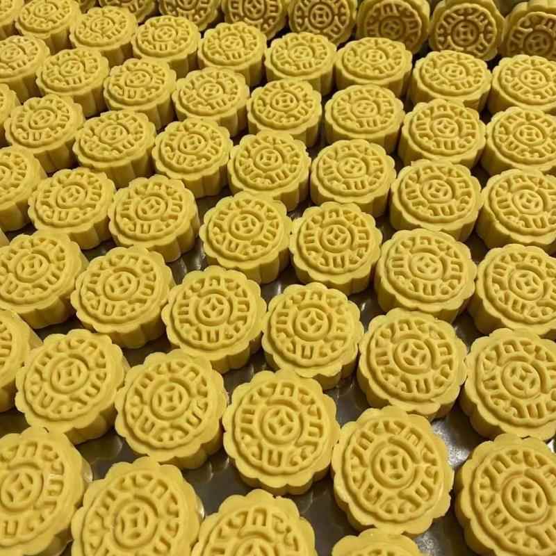 冰豆成型机形糕状花可选择一MDV机纹多用时 糕点机器自动生产省省