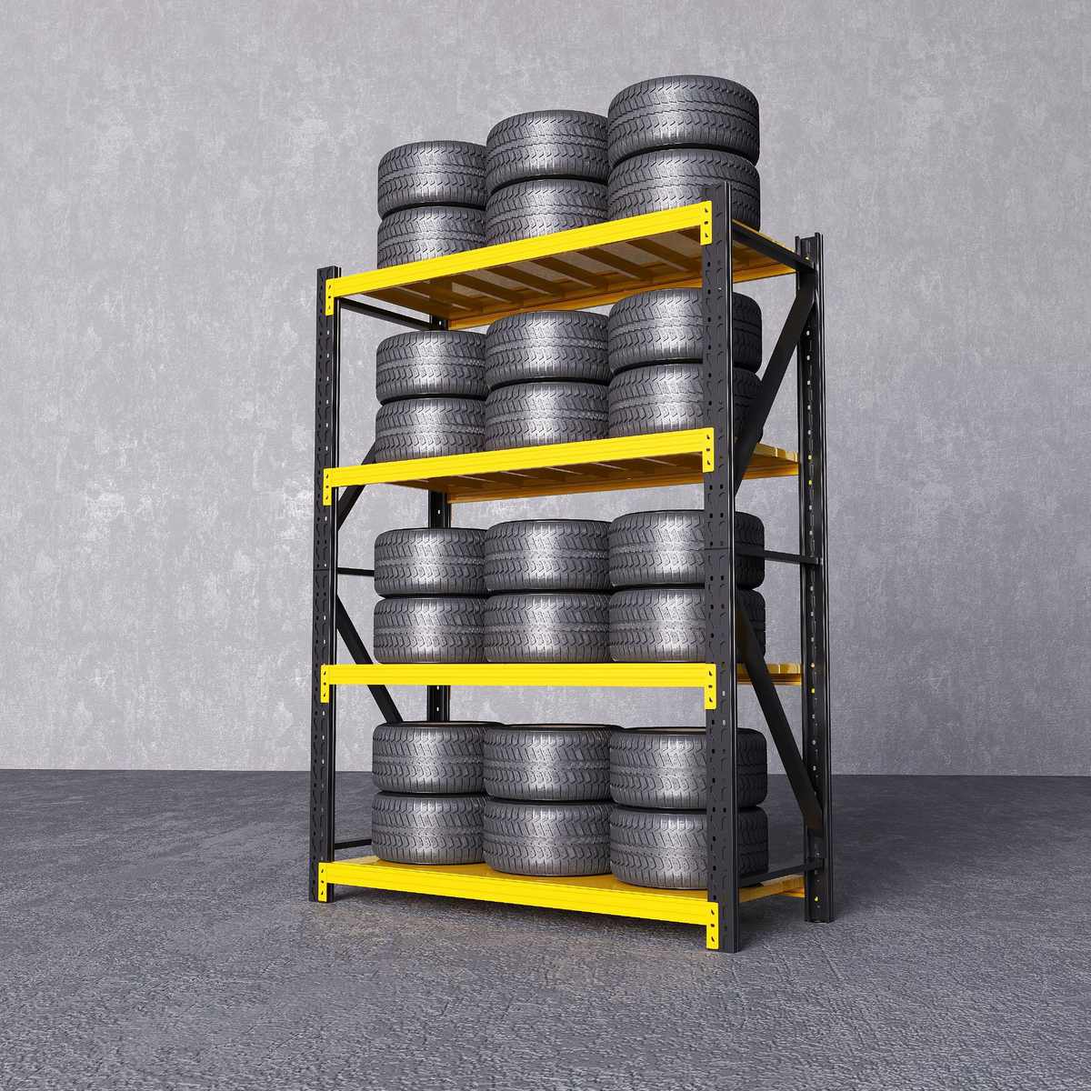 仓储货架置物架多场景家用多层储物仓库超市车库储物间拆装收纳架