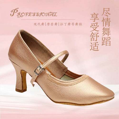 跨境摩登舞鞋广场舞鞋成人专业拉丁舞鞋女士交谊舞鞋华尔兹舞蹈鞋