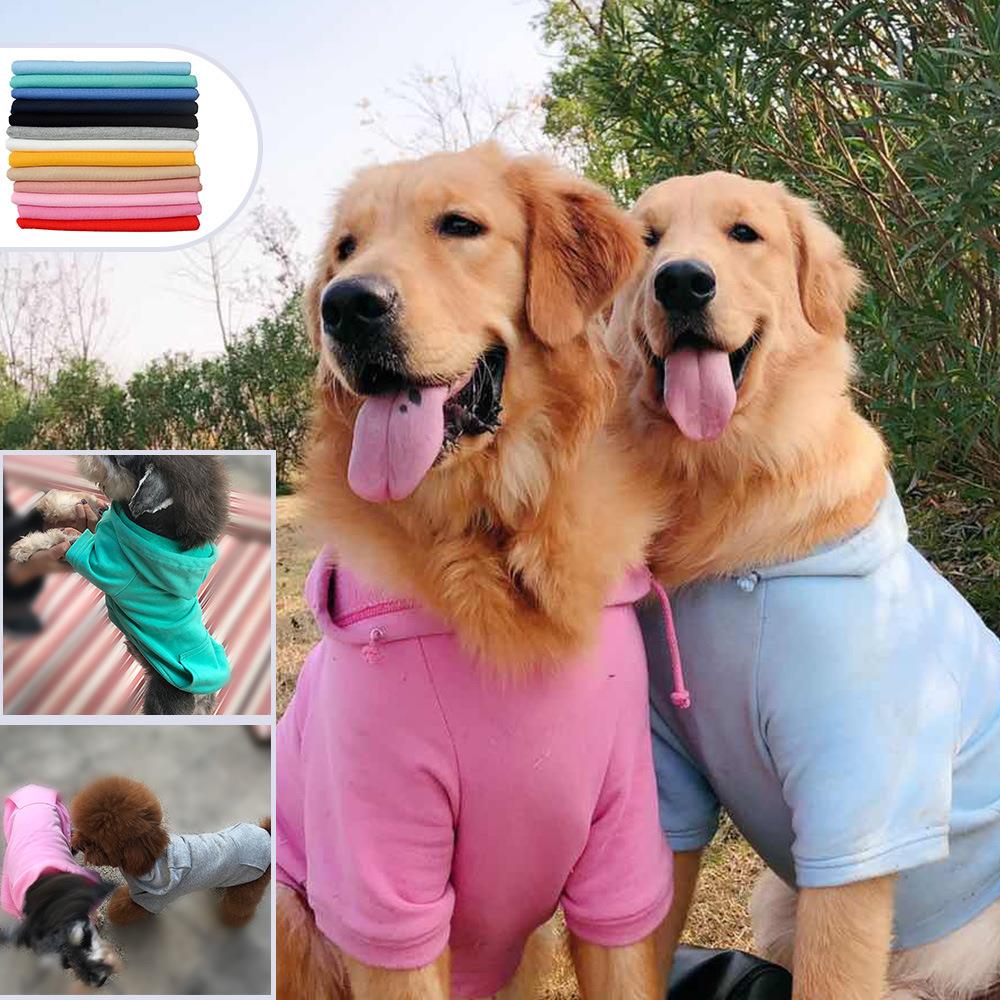 2019新款宠物卫衣帽衫 春秋冬季宠物服饰 大中小型犬狗狗棉卫衣