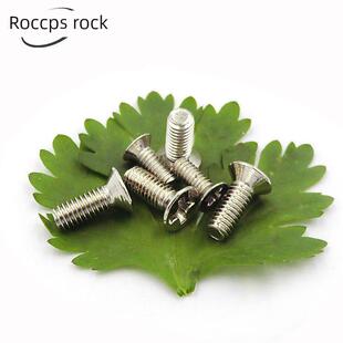 镀镍沉头平头机丝Km机械齿数字小螺丝M1.6M1.7 3X4X5X6X8X10X12