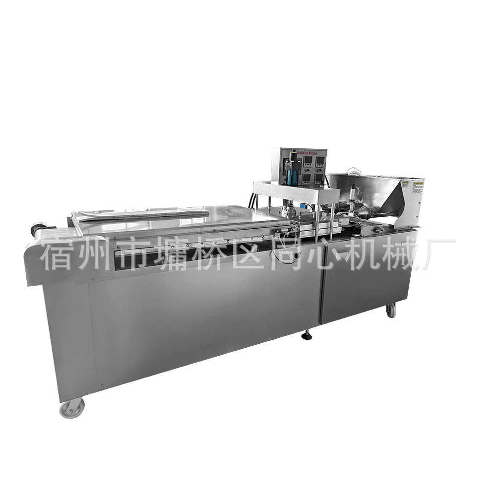 全自动焦馍机荷叶饼机厂家批发 不锈钢商用多功能烙饼机烤鸭饼机