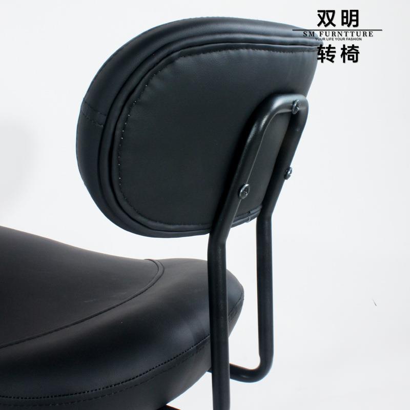 马鞍椅做饭家升用滑轮加高凳大降旋转靠背收银椅美理佐致(收发容