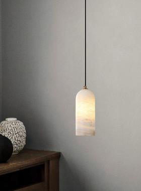 计师云单头20172卧室床头设小吊灯网石红现代新式玄关阳台吧中台