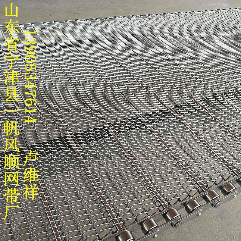 厂家直销定制不锈钢网链 网带 用于轻工自动生产线装配输送网链