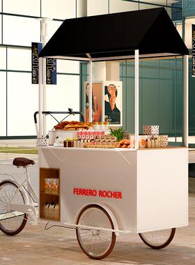 网红花车摆摊小CC-040推车场超市促销车商艺售外货车户移动门店铁