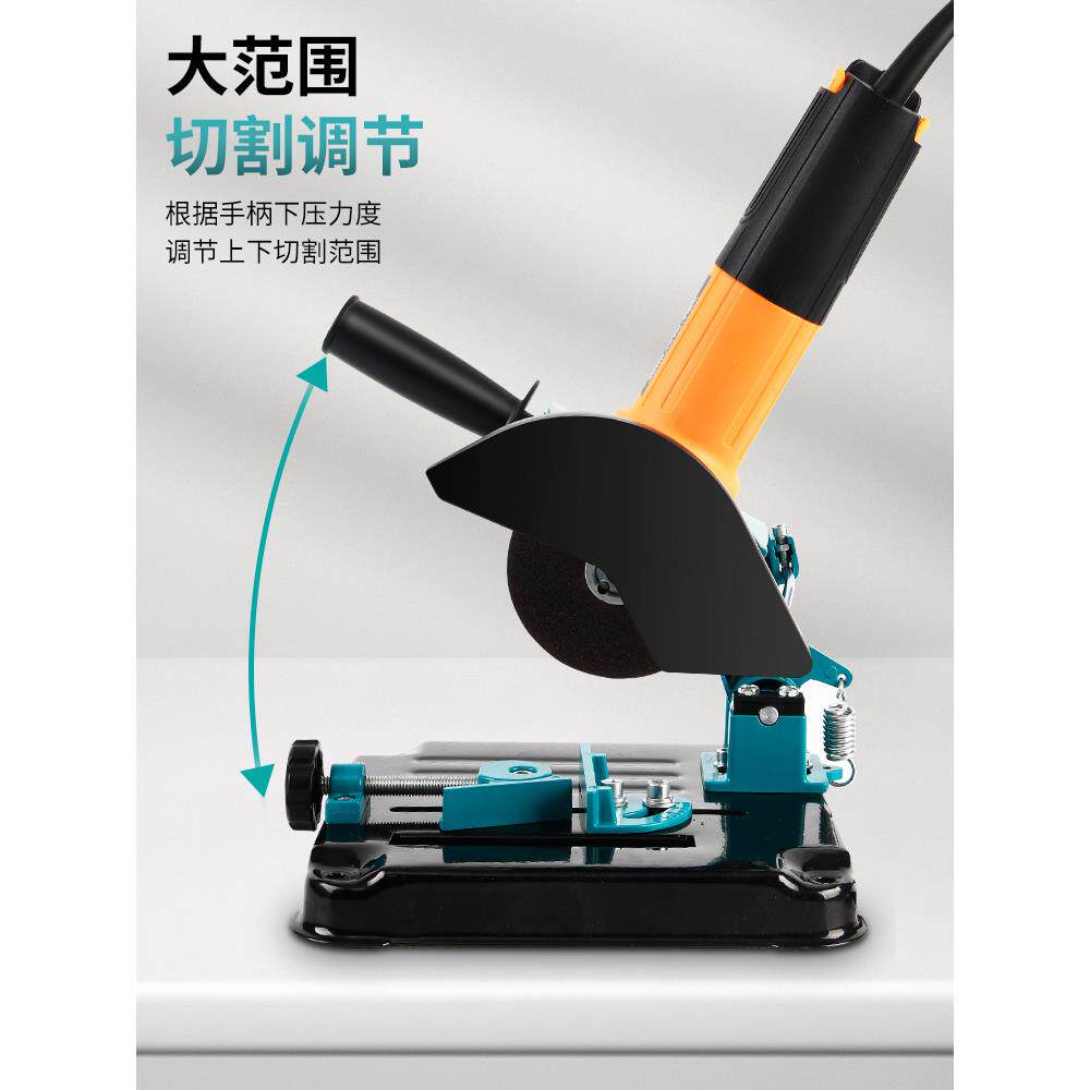 角磨机磨光机手磨机变木工小台锯支架改装变切割机多功能台式机架