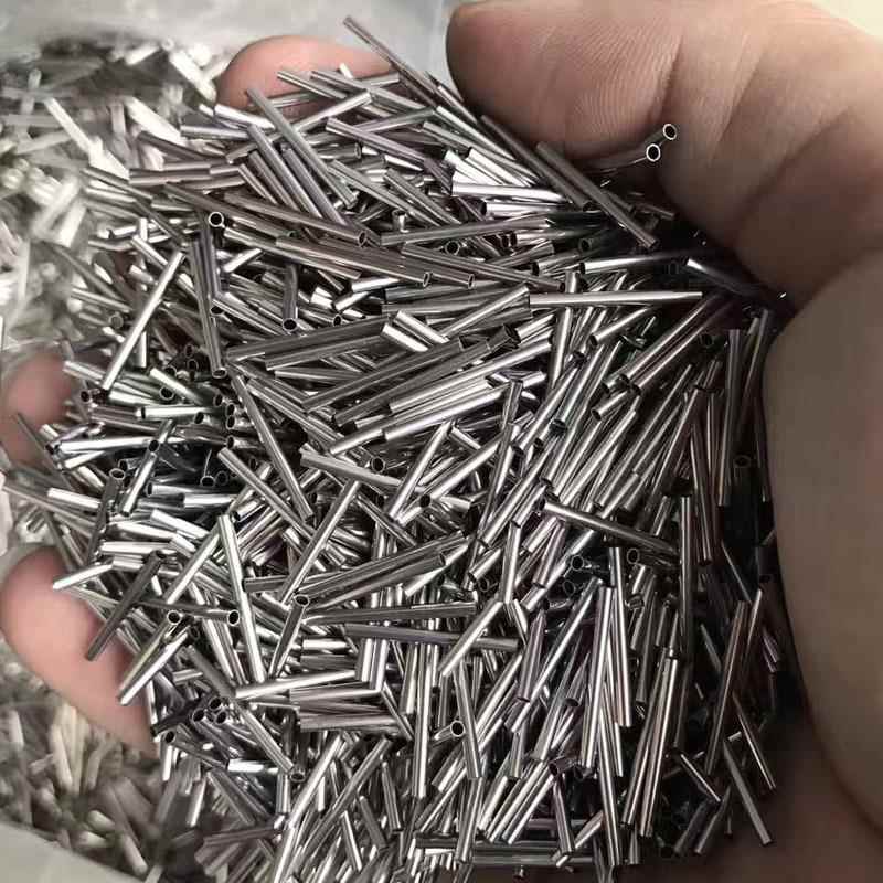 现货304不锈钢毛细管薄壁小孔径针管无毛刺切割抛光精密切割倒角