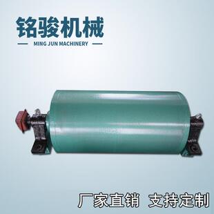 滚筒厂家生产TDY75型皮带机输送带传动滚筒油冷式包胶电动滚筒