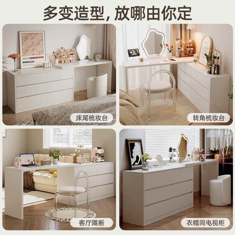 床边柜D100HD1家用室靠储物柜窄缝空间利用长置条床尾柜落地物架