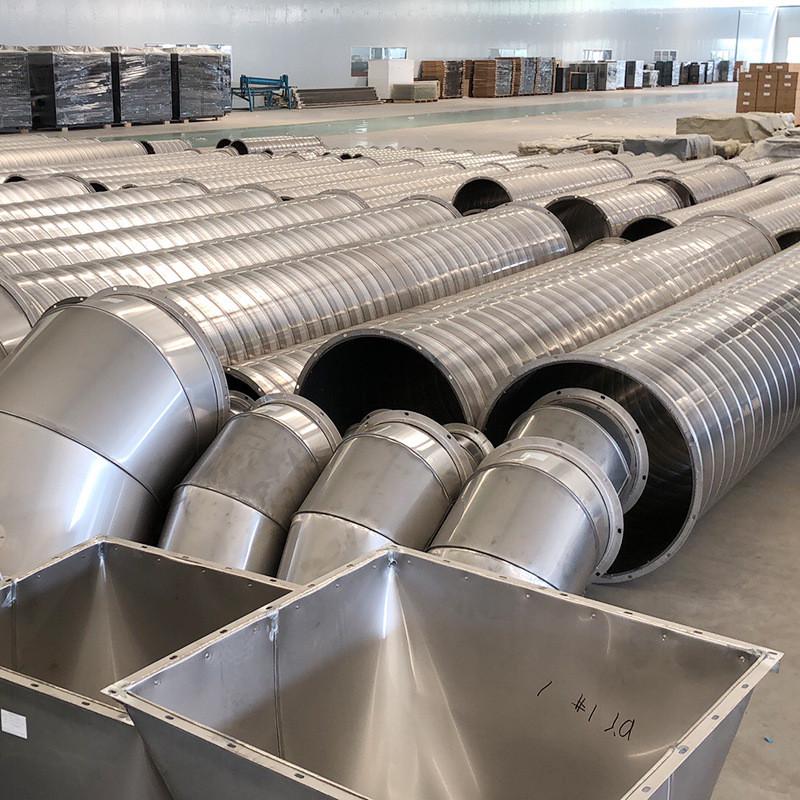 镀锌白铁皮304不锈钢螺旋风管碳钢焊接通风管道工业排烟除尘风管
