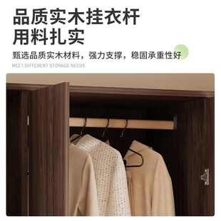 衣柜家用卧室加厚柜子出租屋简易儿童柜子组装 板式 收纳衣柜带抽屉