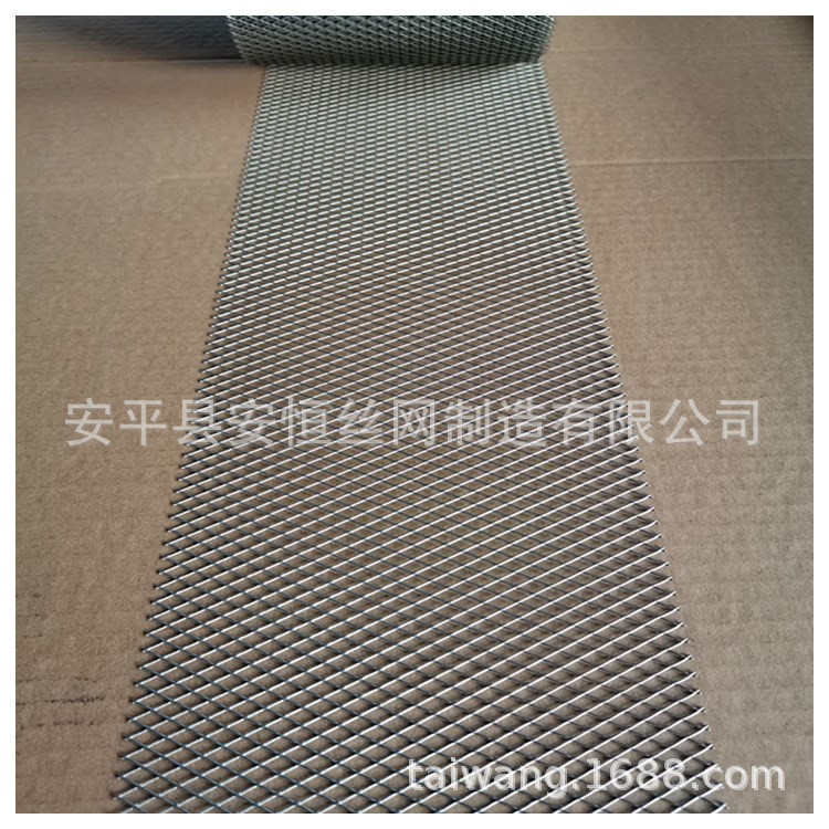 0.28mm厚铝网孔径3*6mm 净化装置用铝网 菱形铝板过滤网厂家现货