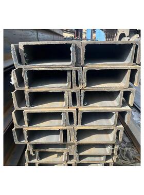 10#建筑工程槽钢Q235B碳黑幕墙支撑槽钢汽车构件槽钢U型槽钢