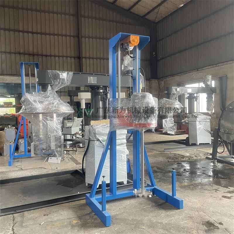 广东供应吊葫芦升降分散机变频调速液体混合机油漆涂料搅拌器