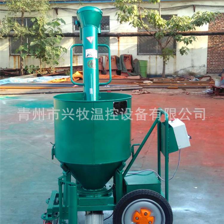 养殖场鸡用自动喂料车蛋鸡肉鸡行走上料机电动全自动加料机给料机