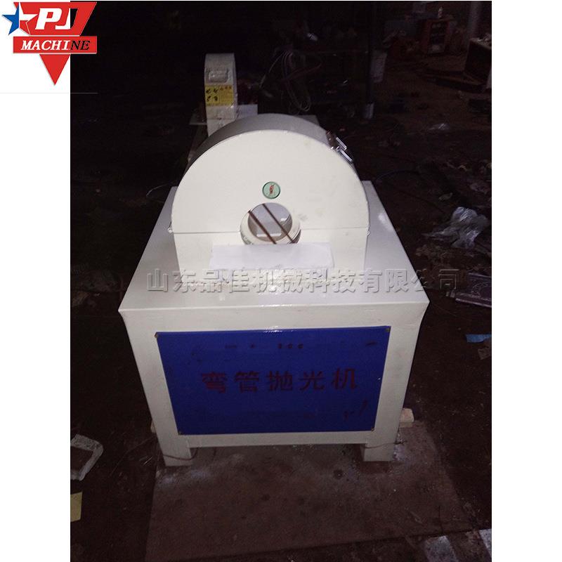 金属钢筋抛光设备建筑管材金属弯管砂光机不锈钢表面翻新设备