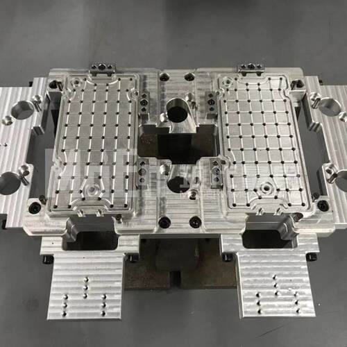 CNC613机床夹具点位定器夹具钳拉钉虎定位零台标准化治具烧录厂家