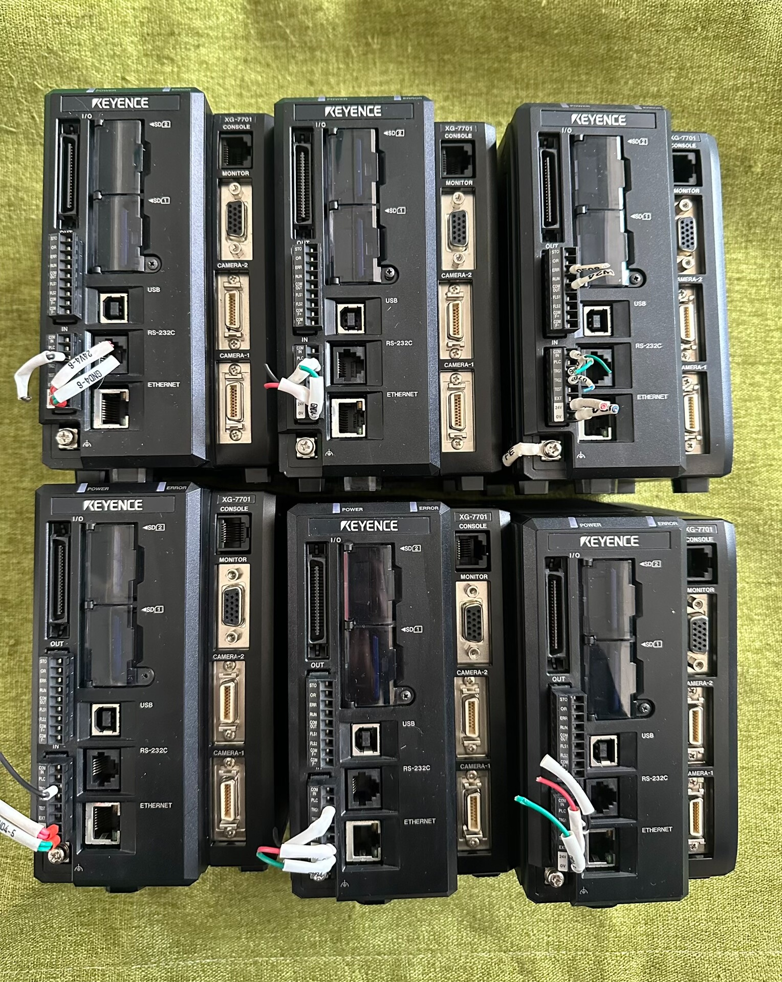 基恩士XG-7701：现货10台，1500元/台，成色很好，