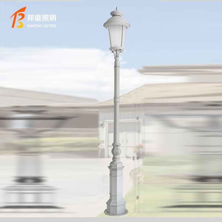 户外防水中式3米LED太阳能庭院灯小区花园灯别墅街道草坪灯景观灯