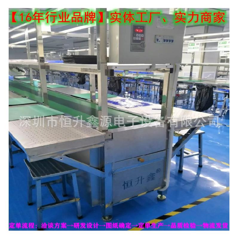 不锈光钢生产线 背水源流线 自生产线装HSX-140配线 车间工作动台