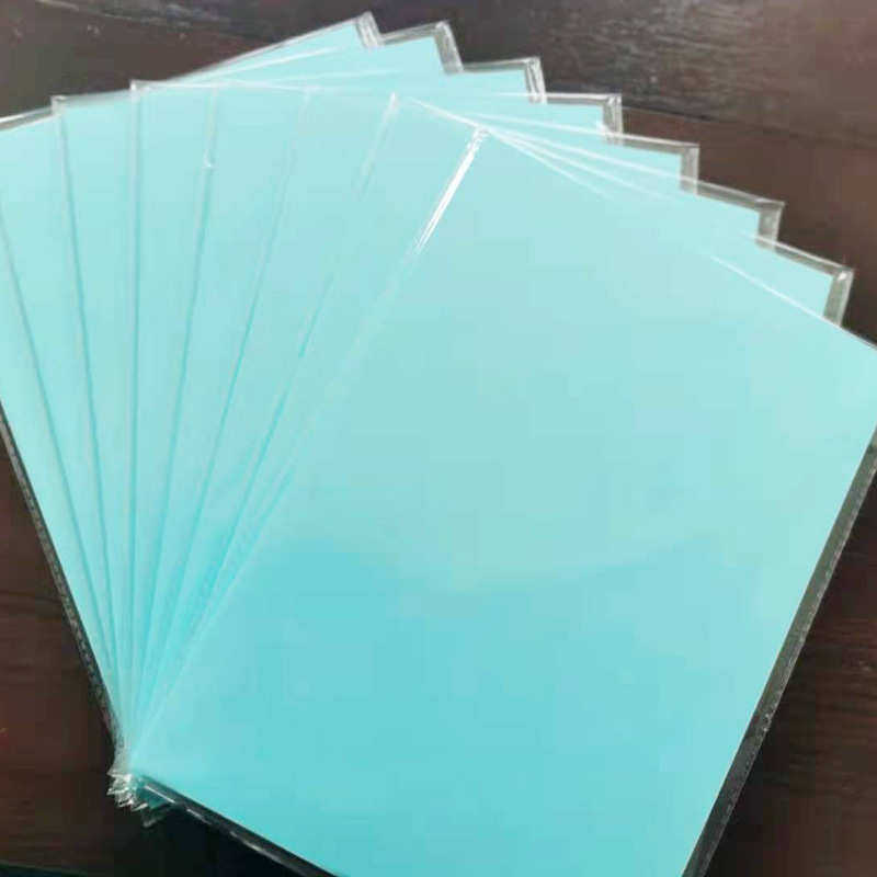 现货A3A4激光蓝底水转印纸20张/包袋装水转印纸杯子水转印纸