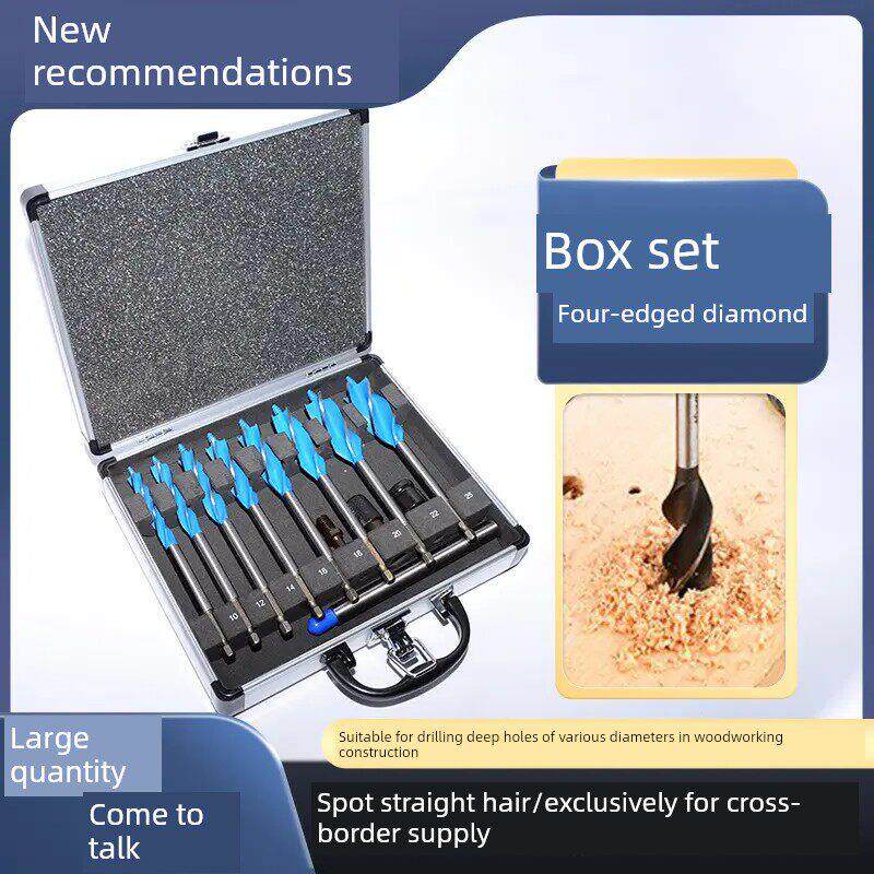 德国进口钻组开门器麻花钻木工钻木工钻头加长手柄六角手柄