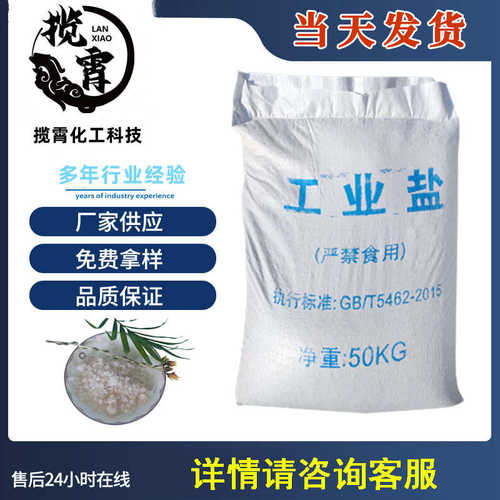 厂家现货批发工业盐 大颗粒精制小白盐工业级工业副产盐日晒海盐