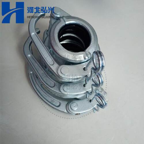 DN50 65 76 80锻造快速管卡 镀锌管卡 压把式快速管卡