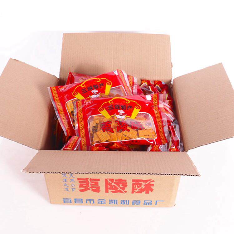 夷陵酥金凯利晓晖玉米锅巴零食麻辣锅巴三峡宜昌特产一件30袋包邮
