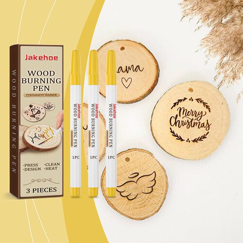 JAKEHOE Pyrography Pen, Wood Burning Pen for Woodworking, Ar