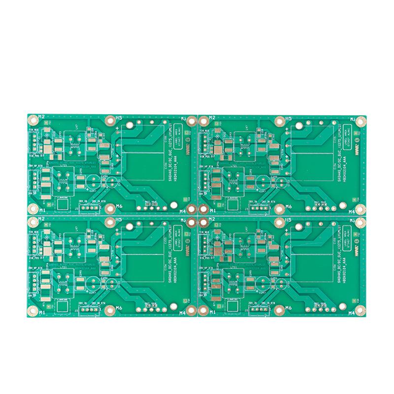 FR4双面沉金板电路板PCB金板镀金线路板样板制作绿油沉金工艺制作