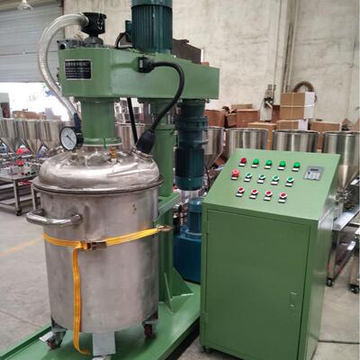 生产120L真空搅拌分散机美缝剂设备真瓷胶真空搅拌机高低速