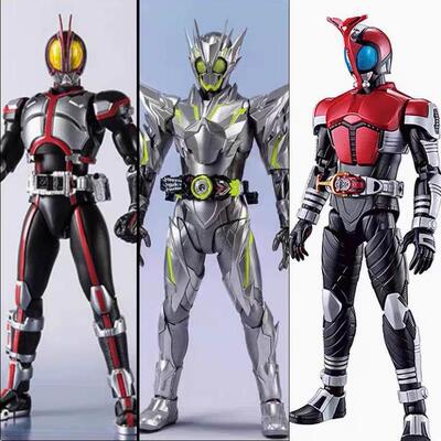 假面骑仕01金属簇蝗虫shf真骨雕555甲斗可动玩具人偶模型手办周边
