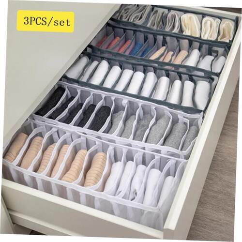 rwear Storage Box Foldable Ties Shorts Meas Drawer Organizer