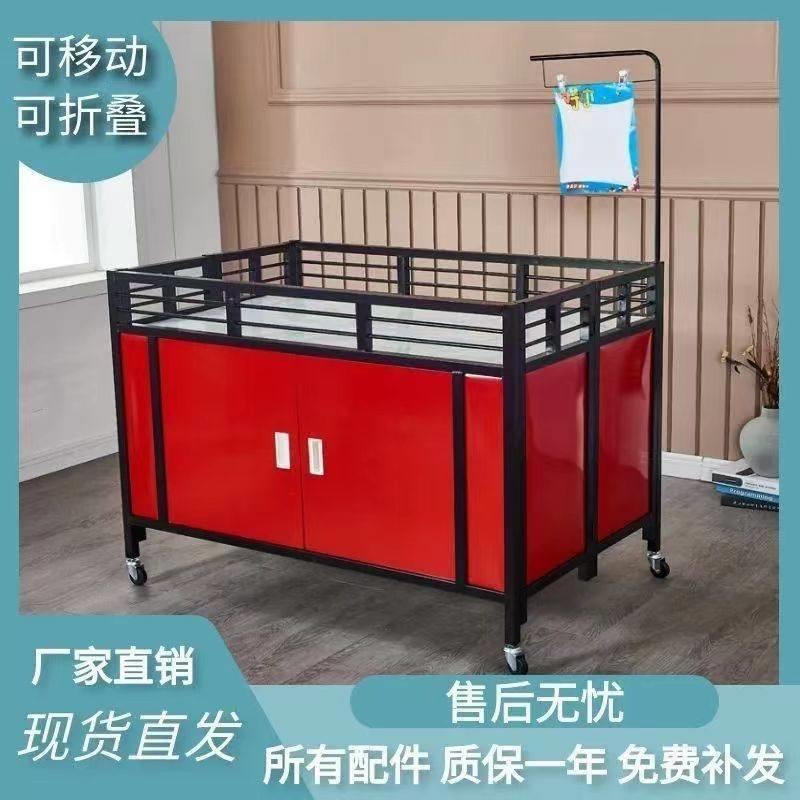 超市促销台展示架折叠促销花车货架车甩货车摆摊车处理台