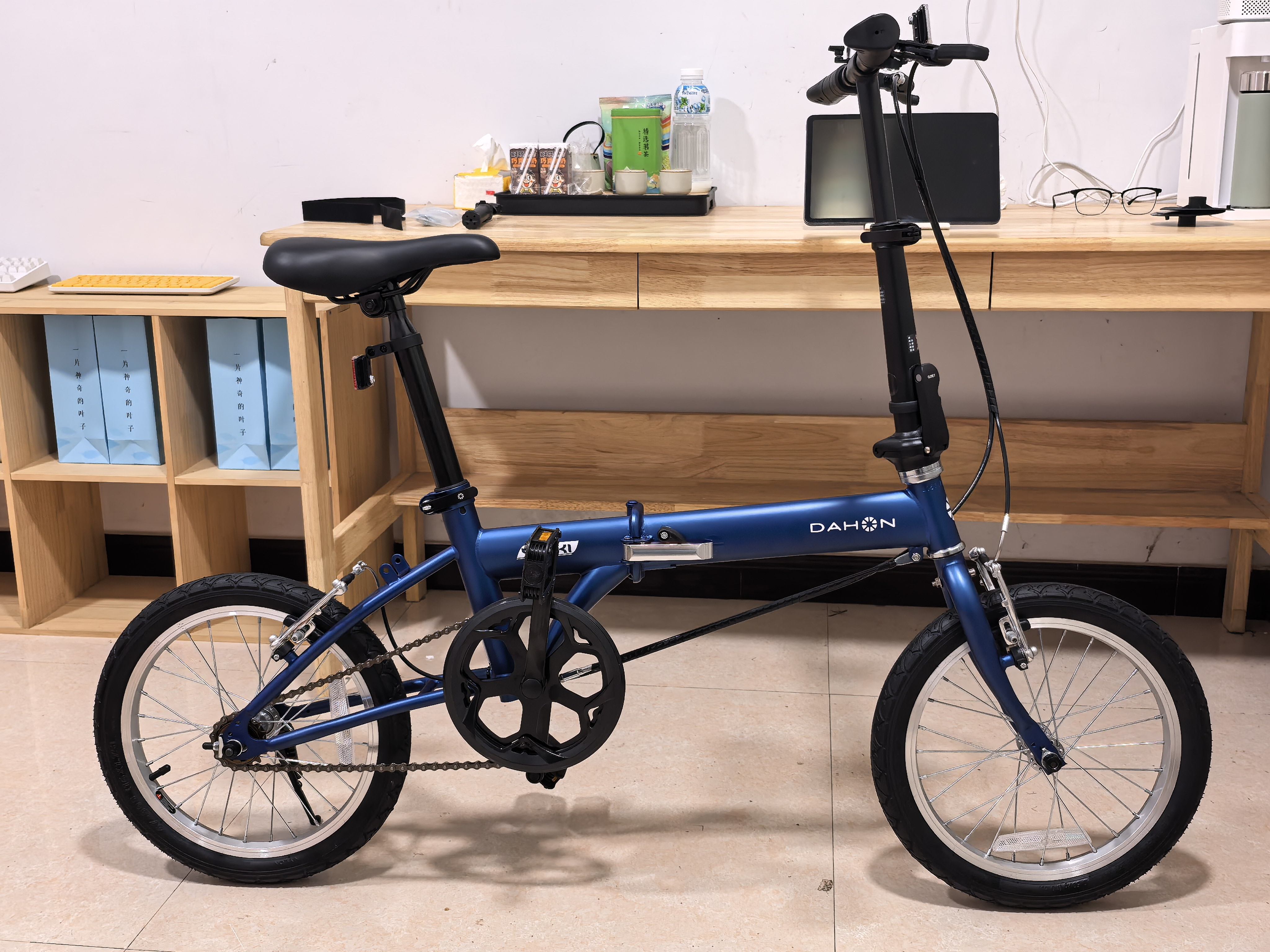 Складной велосипед Dahon Yuki KT610 16 дюймов, легкий городской велосипед для мужчин и женщин, односкоростной photo review