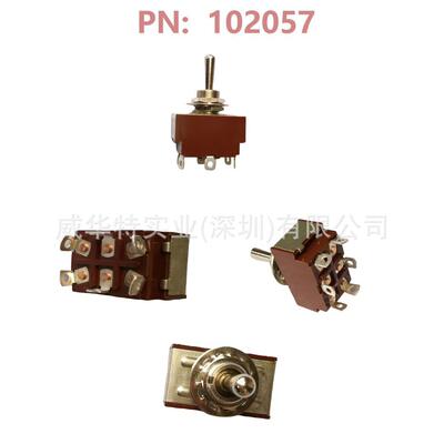 跳动式开关104215启动三位开关102057自复位MS35058-30/8811K17