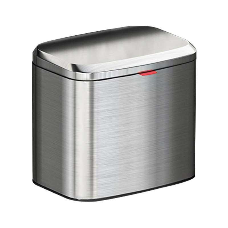 厨房壁挂式垃圾桶不锈钢挂式带盖家用厕所卫生间大号滑盖翻盖悬挂