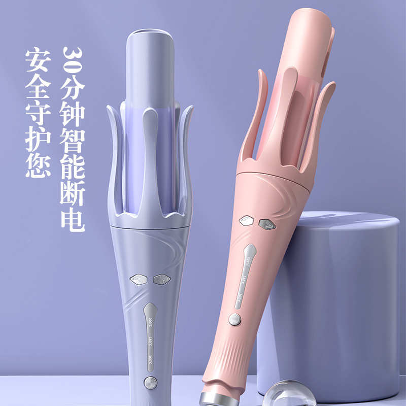 全自动卷发棒懒人不伤发电动旋转大波浪宿舍持久定型32mm大卷