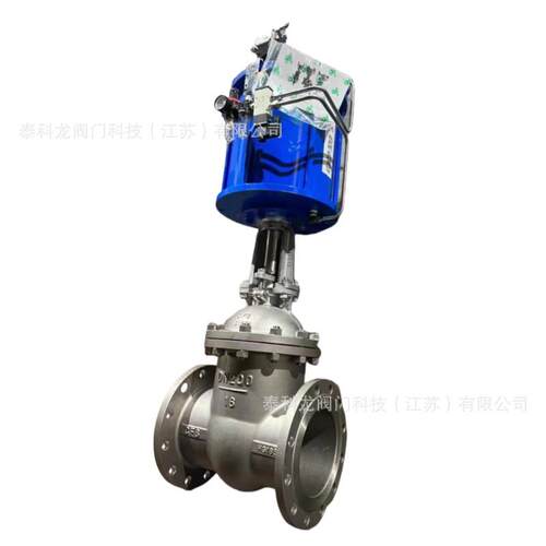 气动闸阀Z641W-16P双作用带反馈不锈钢阀体CF8/CFM