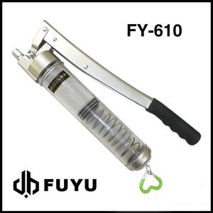 韩拓透明拉链式黄油枪双压杆900CC打黄油弹专用润滑注油枪HT-610