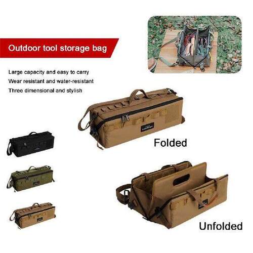 Camping Storage Bag Camping Cookware Organizer with Handle
