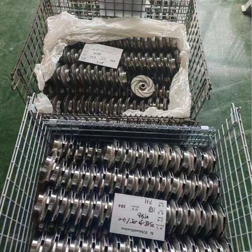 南方锈钢水泵配件不锈钢叶轮CDL8-16-20立式多级泵内芯机械密封件
