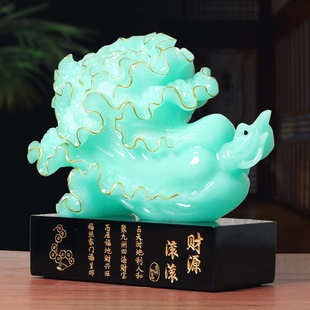 厂家直供玉白菜摆件招财百财摆件客厅书房家居开业店铺礼品工艺品