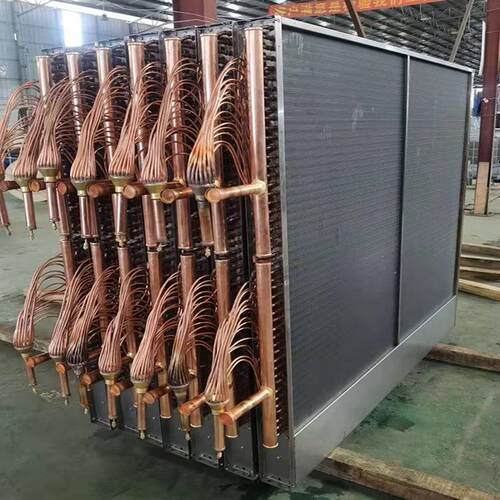 不锈钢管不锈钢翅片表冷器【来图加工】污水处理不锈钢蒸发器