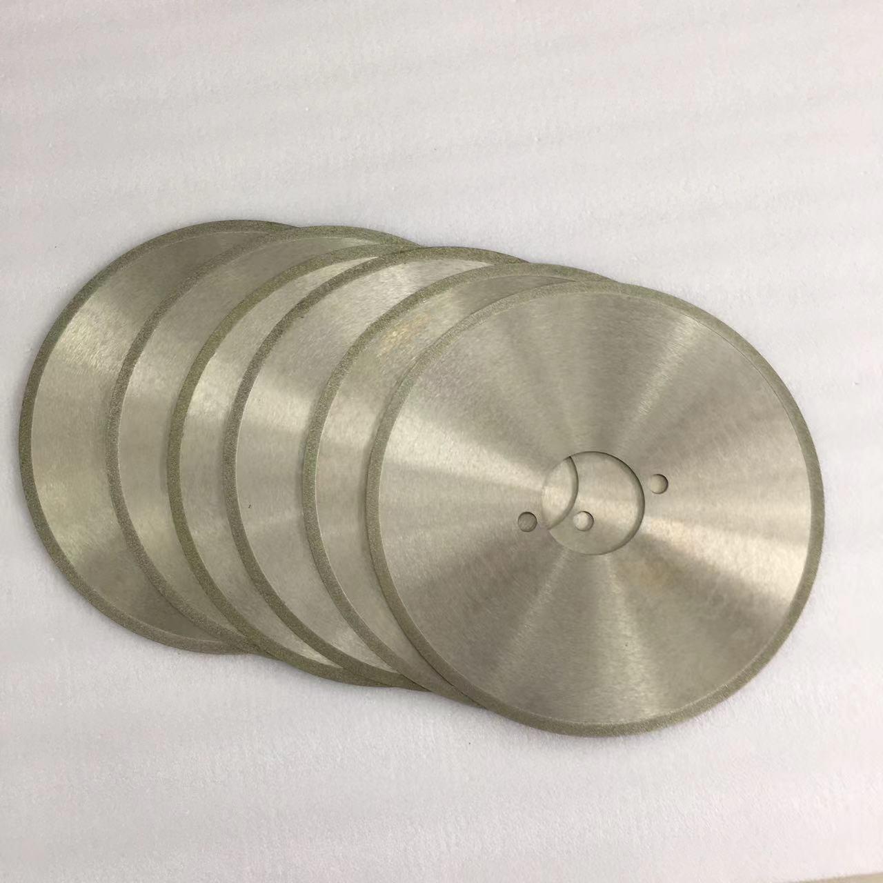 科美金刚石锯片 电镀工艺大直径切割片切割玻璃钢碳素材料转用