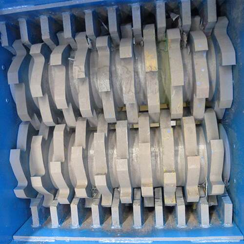 小型单轴撕碎机厂家橡胶块粉碎设备塑料编织袋尼龙网撕碎机